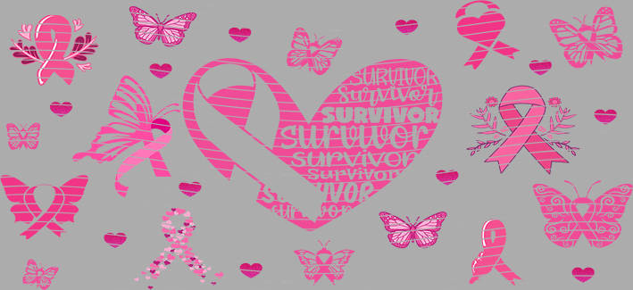 16oz Breast cancer-BC-12